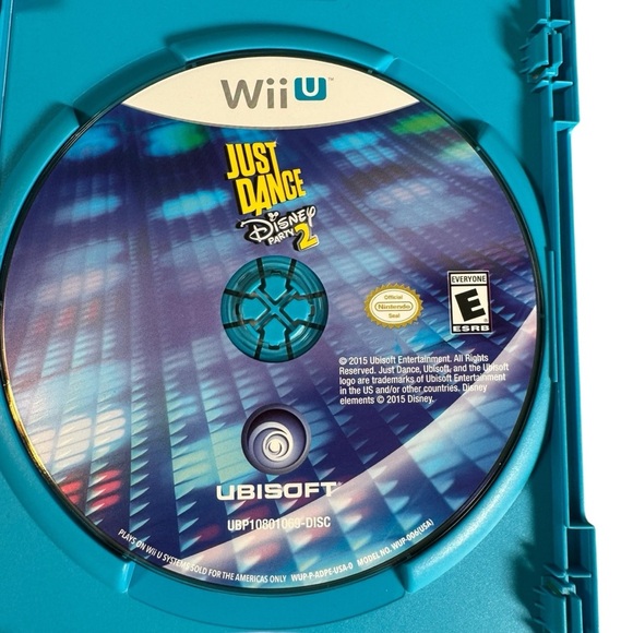 Just Dance Disney Party 2 Nintendo Wii U Game Complete Un-Tested - Picture 4 of 5